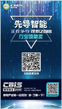 CBIS 2018“鋰想獎”參評企業(yè)展示:先導智能、國能電池、瑞能股份、贏合科技、天勁股份 CBIS 2018“鋰想獎”參評企業(yè)展示:先導智能、國能電池、瑞能股份、贏合科技、天勁股份