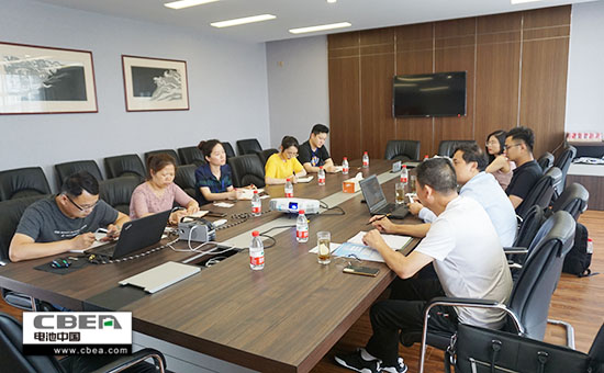 調(diào)研組走進(jìn)江蘇海四達(dá)電源股份有限公司