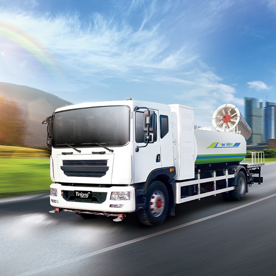 防疫在行動 銀隆純電動市政環(huán)衛(wèi)車助力城市消殺工作