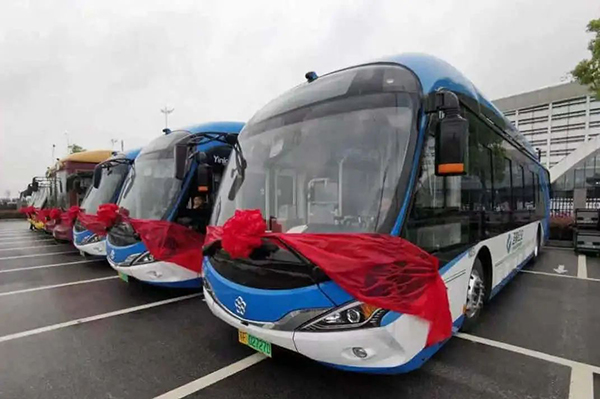 助推城鄉(xiāng)公交一體化建設(shè) 銀隆新能源公交首入海門 助推城鄉(xiāng)公交一體化建設(shè) 銀隆新能源公交首入海門