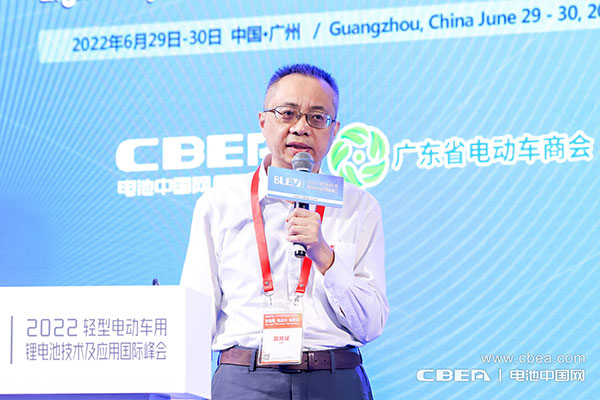 億緯鋰能鄭為工：圓柱電池，輕型電動車的優(yōu)選解決方案