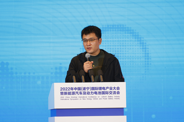 常州鋰源新能源科技有限公司深圳研究院執(zhí)行院長岳海峰